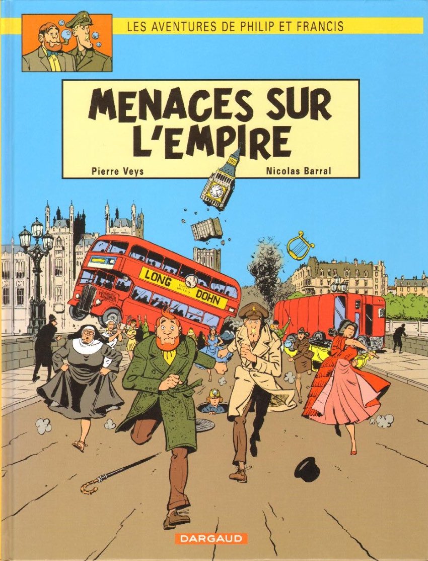 3gr3S_S3rg3's tweet photo. Les aventures de Philip et Francis 
De #Veys et #Barral @EditionsDargaud 
Bientôt chez #TontonS3rg3 https://t.co/KhUSJNFB45