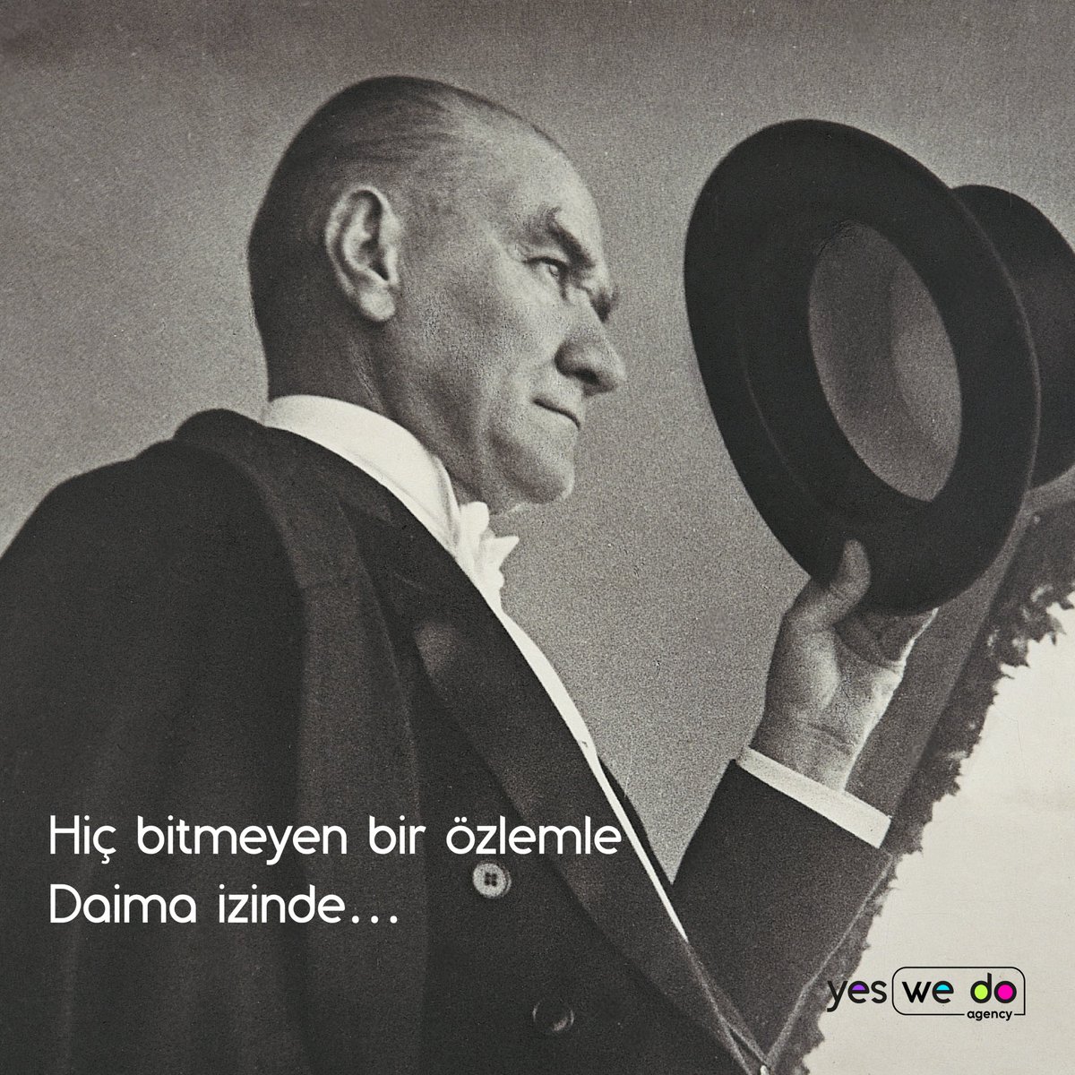 Daima izinde…
Çok özlüyoruz🖤

#Atatürk #10Kasım