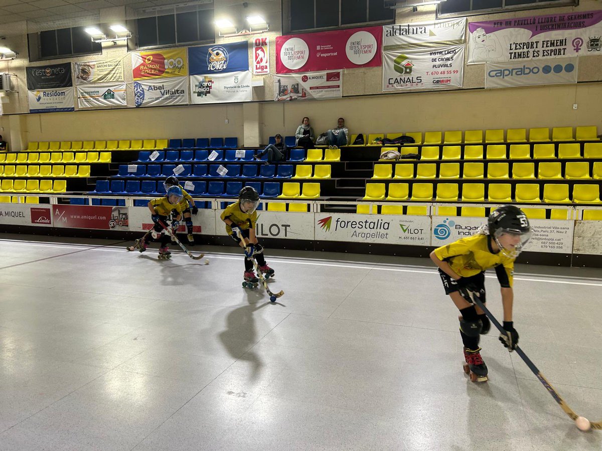 🟡Resultat del partit del FEM 13 A:

▶️CP VILA-SANA7️⃣-1️⃣UE HORTA

🟡💪🏽

#clubpativilasana #hoqueivilasana #partits #esport #equip #unpoble #unaaficio #unafamilia #unsentiment #competicio