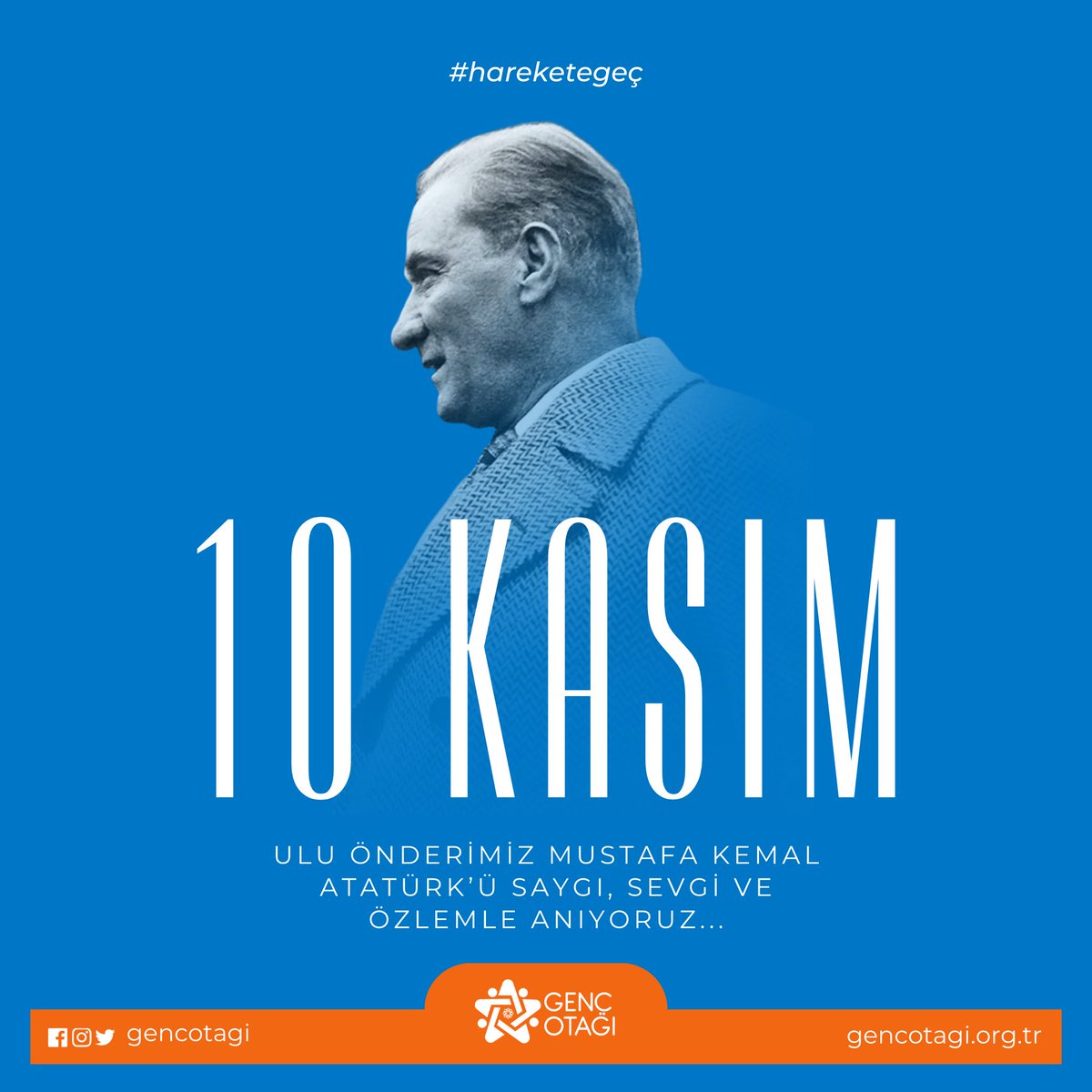 gencotagi's tweet image. Cumhuriyetimizin Kurucusu Ulu Önder Mustafa Kemal Atatürk’ü Saygı ve Özlemle Anıyoruz.