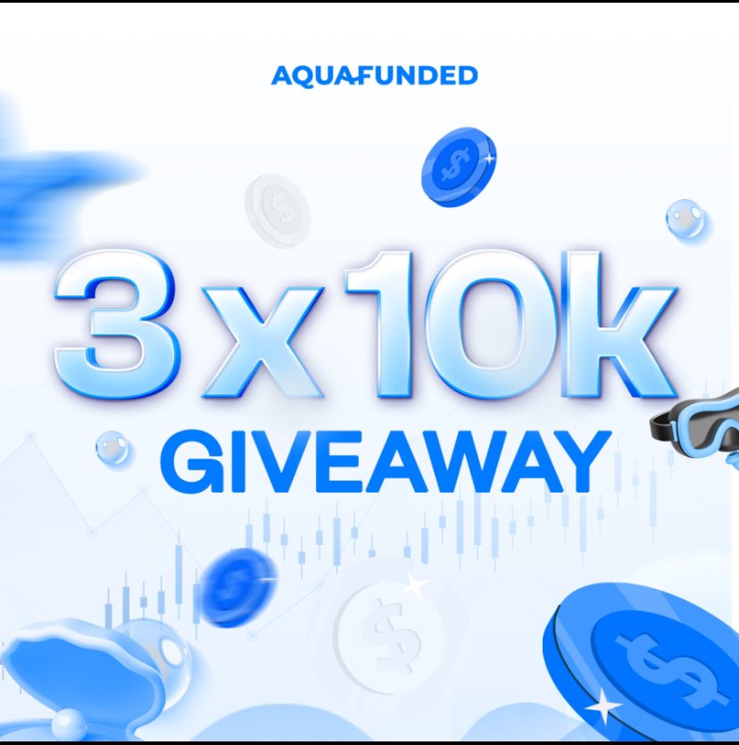 mohd_taheer01's tweet photo. 3X10k GIVEAWAY 🍀🍀🍀

Rules to enter 

🍀Follow @aquafunded , @aqua_futures , @lewisaquafunded

🍀Also follow @mohd_taheer01  @Xaulordfx @_ahmadzain 

🍀Like &amp; Retweet

🍀Tag 4 traders

Winners in 72h https://t.co/fLwtNEM4yL