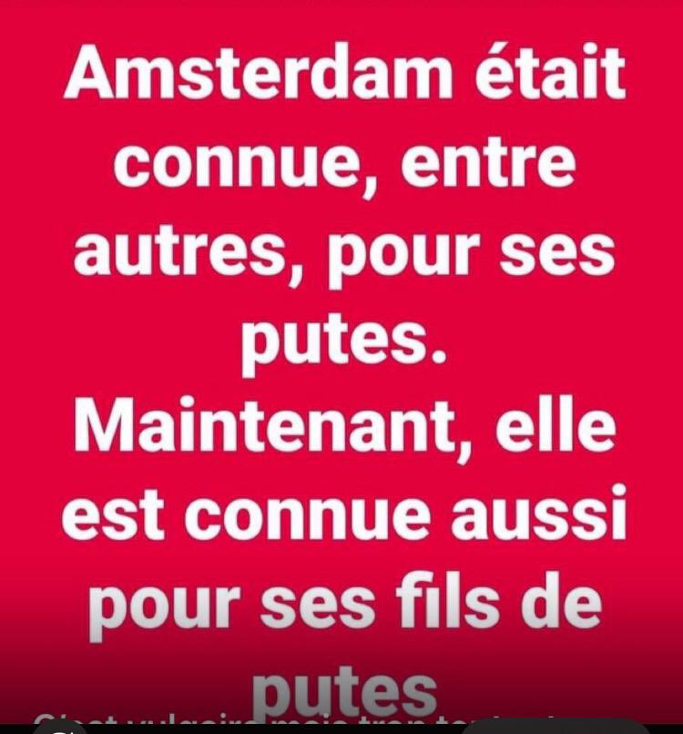Qui a fait ça ? 
#Amsterdam