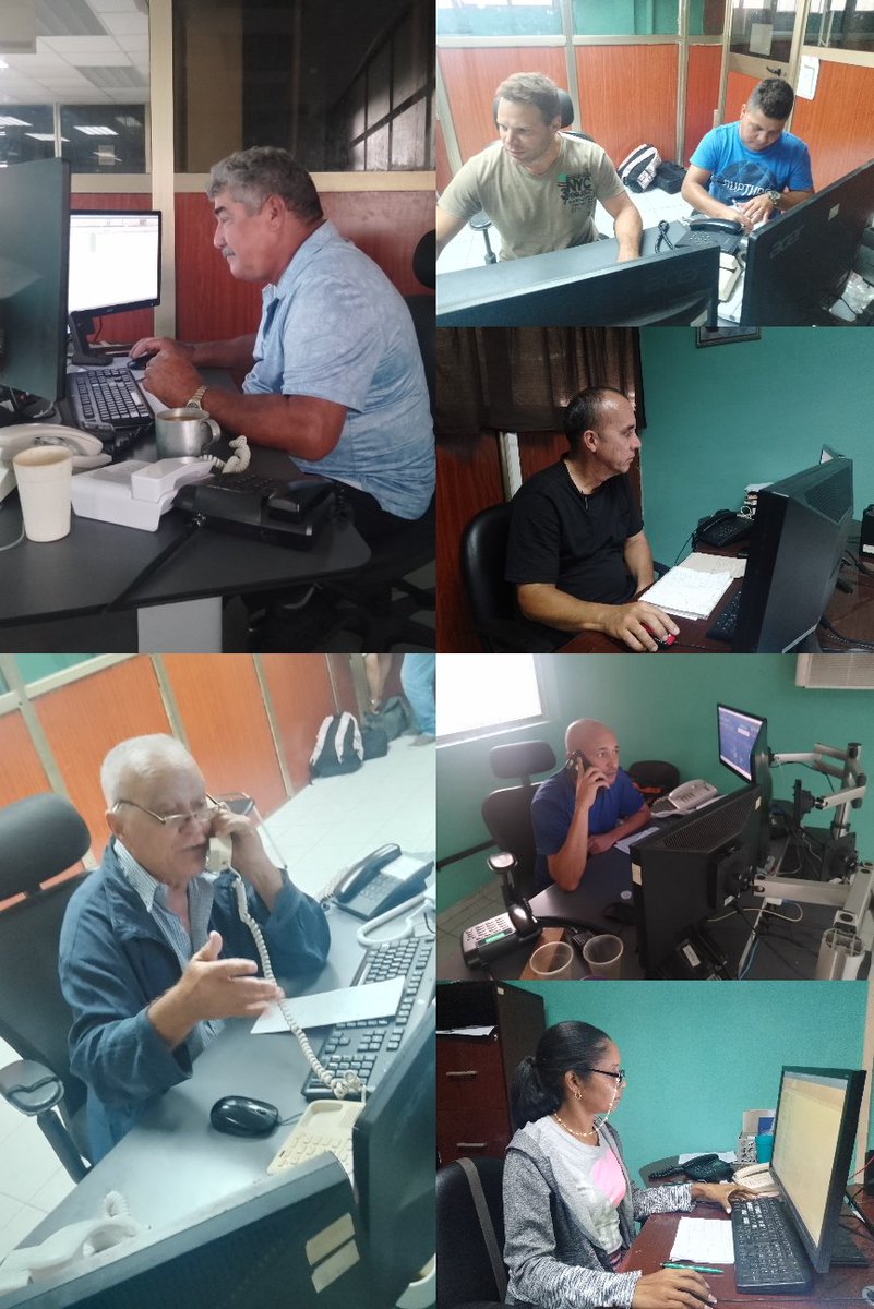 Despachadores, técnicos, operadores y especialistas trabajan con el sacrificio que caracteriza a los eléctricos, sin descanso, hasta que se restablezca el servicio en toda la provincia.
#ElectricosVillaclareños