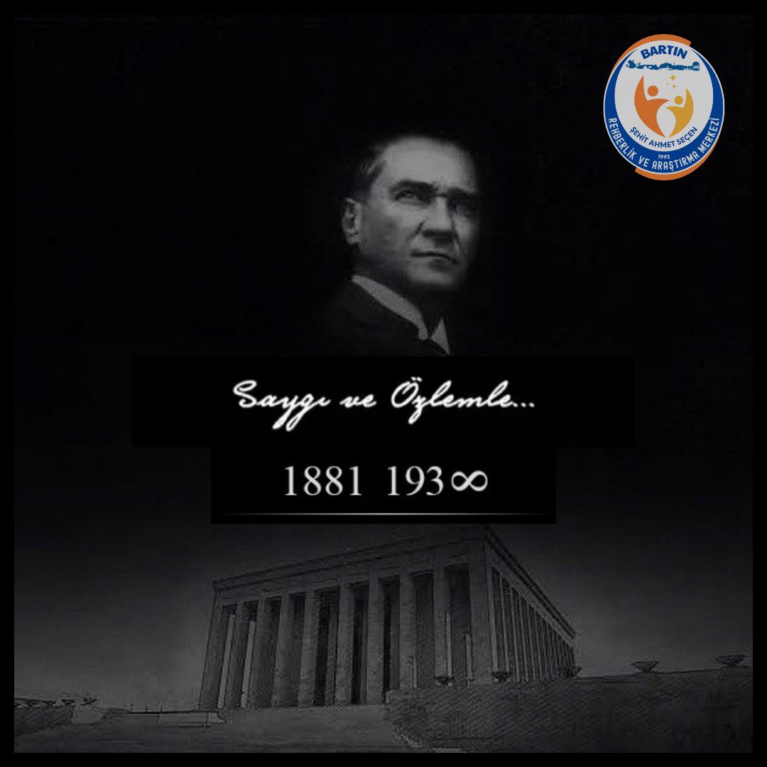 Ulu Önder Mustafa Kemal Atatürk’ ü rahmet, minnet ve özlemle anıyoruz…