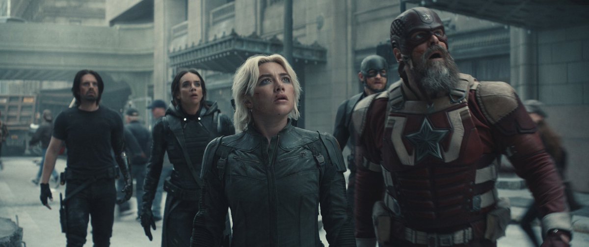 DiscussingFilm's tweet photo. New look at ‘THUNDERBOLTS*’

In theaters on May 2, 2025. https://t.co/ztl93yNhCn