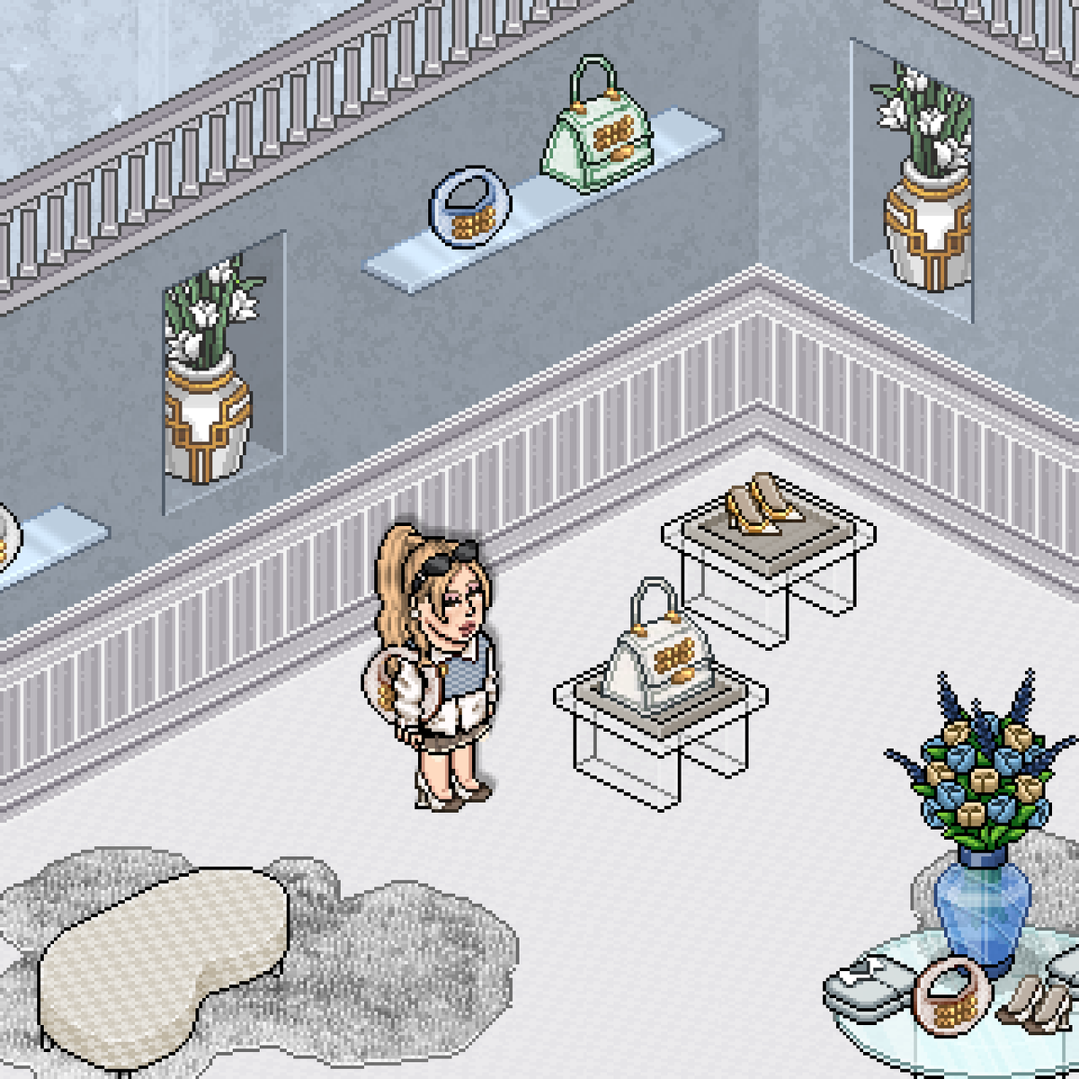 chokitohbt's tweet photo. Fiz uma visitinha na sede da @HBMIUMIU 
A loja ta uma graça!! Vão lá visitar e ganhar um emblema lindíssimo💙💙💙💙 https://t.co/h4r0E4RIeu
