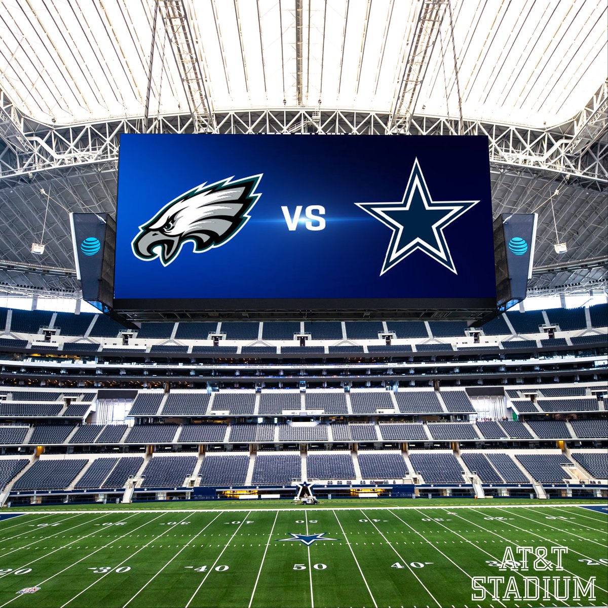 ATTStadium's tweet image. 24 HOURS ⏰

#PHIvsDAL | @att