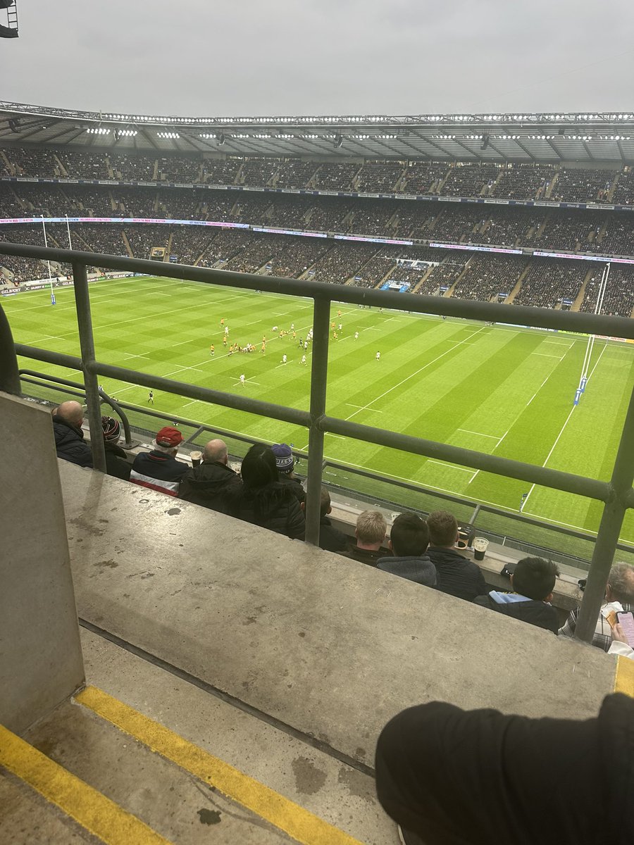 Very disappointed with our tickets at <a href="/twickenhamstad/">AllianzStadium</a> <a href="/EnglandRugby/">England Rugby</a> today, no mention at time of purchase about restricted views. If these were theatre tickets it would be stated and they would be cheaper.