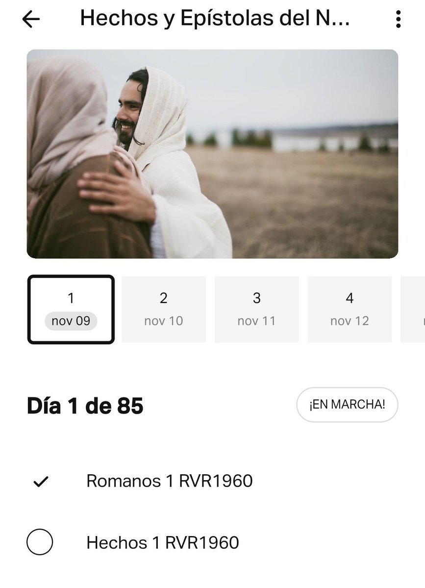 Y si empezamos a leer nuevamente hechos y epistolas del Nuevo Testamento?. 

😎