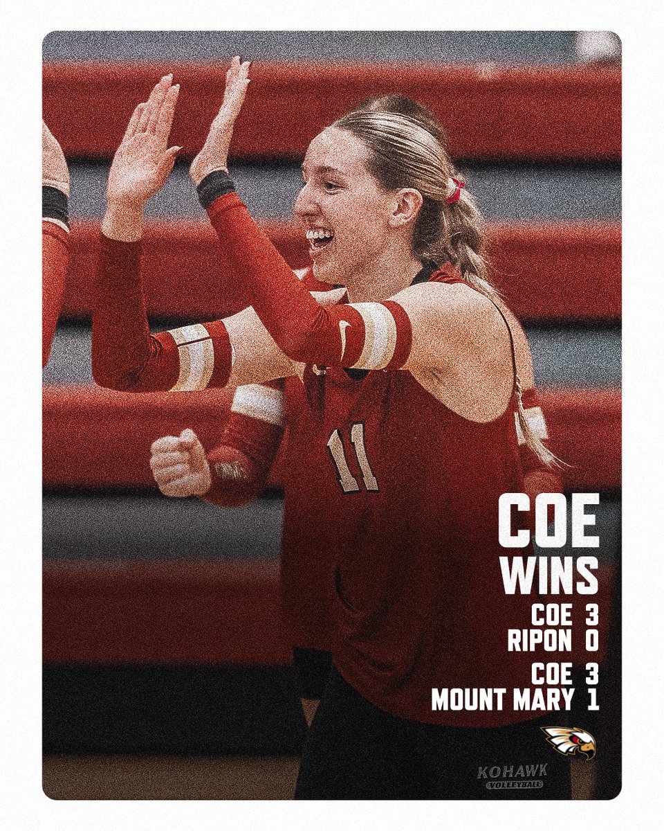 Got ✌️ more to end the year! 

<a href="/KohawkVball/">Kohawk Volleyball</a> 

#KohawkNation