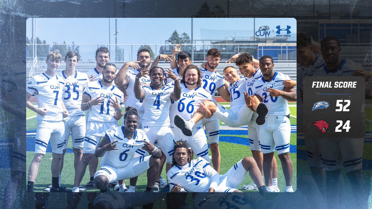 FALCONS WIN!!! #CUWFootball #d3fb