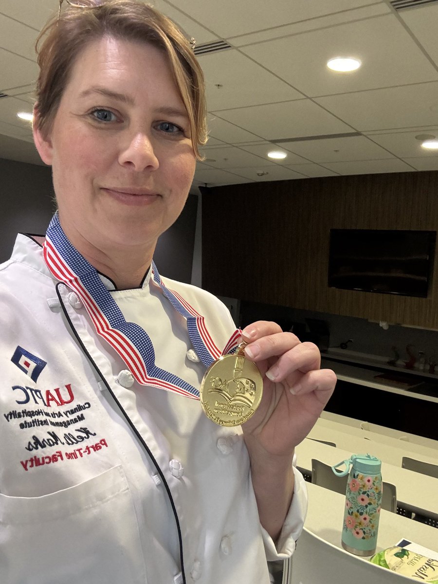 kellimarks's tweet image. Gold medal, baby.