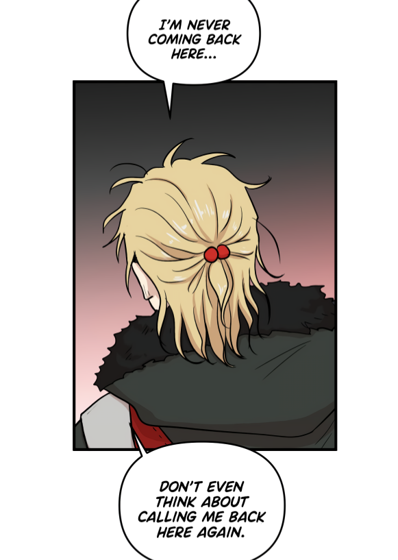 i think he was able to defeat the fear his father held over him... it might not be obvious at first, but he grew a lot since meeting haejoon and the rest. i feel bad for his mother, but im happy for him