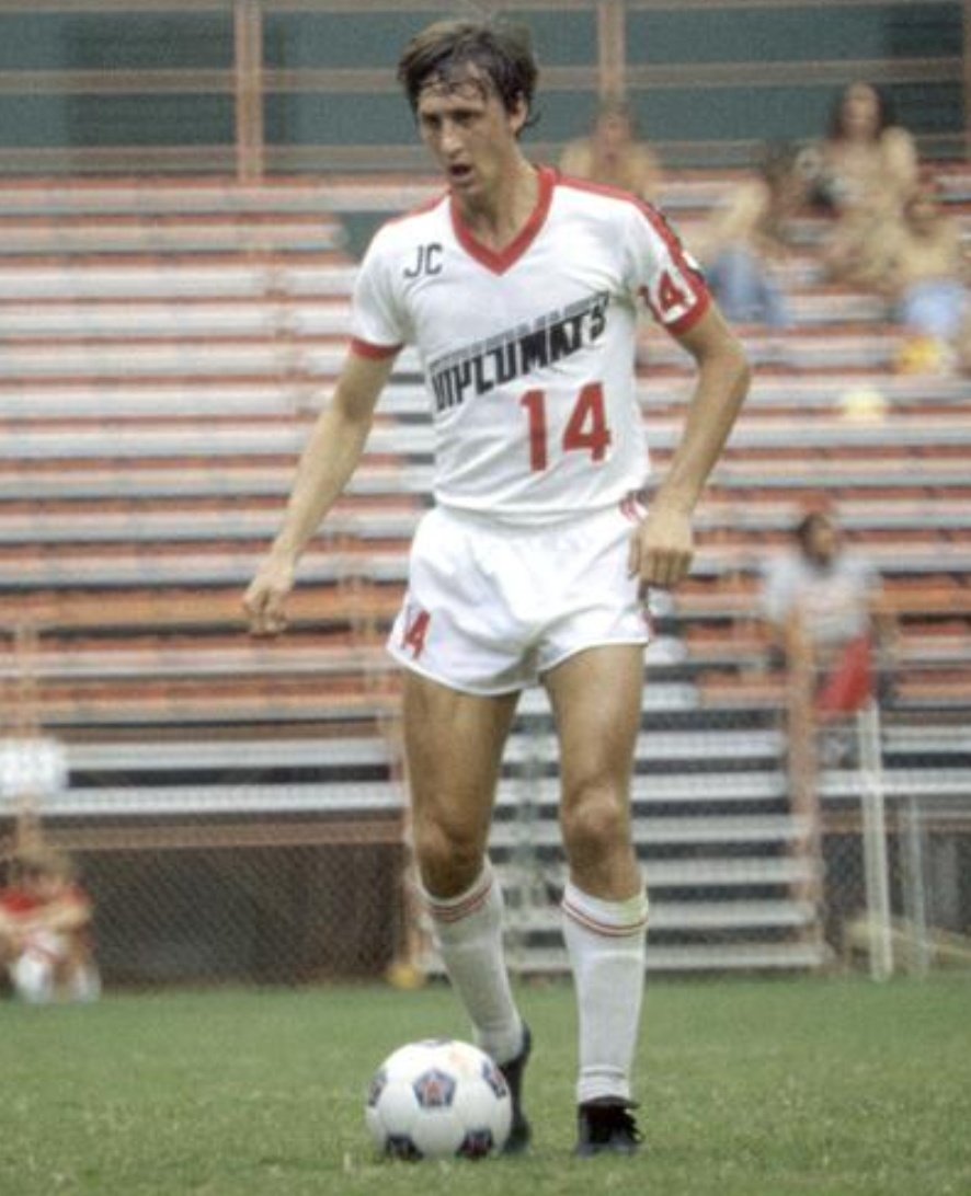 footballmemorys's tweet image. Johan Cruyff, Washington Diplomats 

#WashingtonDiplomats #NASL #Dips