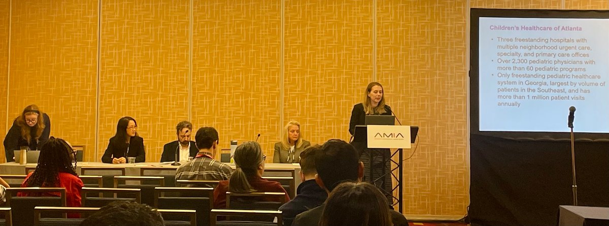 Great workshop going on now by <a href="/amianiwg/">AMIA Nursing Informatics Working Group (NIWG)</a> ! Thanks to our M@L that organized and to all those in attendance. #AMIA2024 <a href="/AMIAinformatics/">AMIA</a>