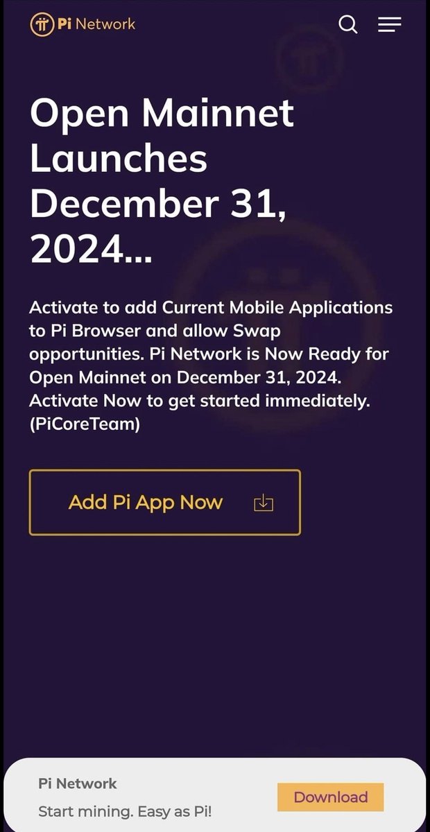 WatcherBaba's tweet photo. Open MainNet Countdown: (December 31, 2024)

51 Days to go Before Pi Launch #Open MainNet and Starts to Disrupt the Crypto World..

Pi - The Facebook of Crypto with its Social Approach and Inclusivity even with the Normal People
#PiNetwork #picoin https://t.co/SOuINlAoNc