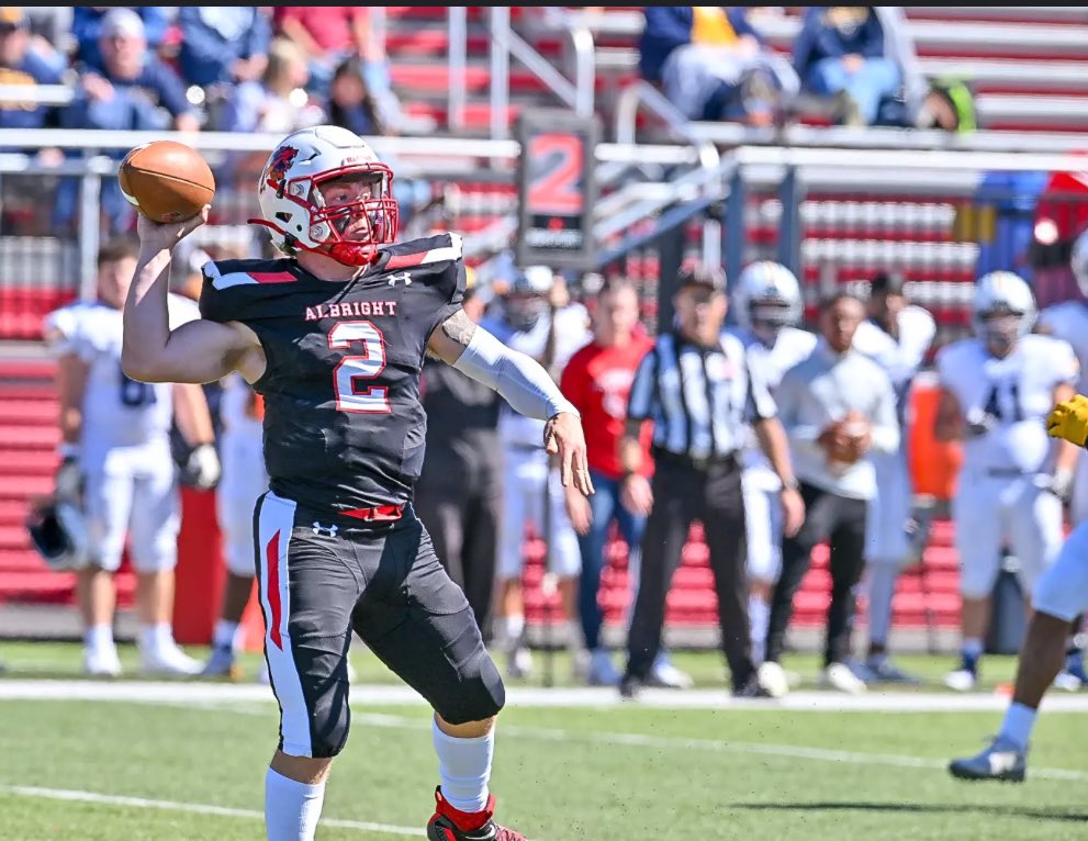 Jace Rothberg (@jacerothberg) on Twitter photo Had a great time at the game today at <a href="/Albright_FBall/">Albright Football</a> and received my first offer! Thank you <a href="/CoachPajic/">Tom Pajic</a>!
<a href="/jeff_knarr/">Jeff Knarr</a> <a href="/PrepRedzonePA/">Prep Redzone Pennsylvania</a> @PRZPAvic <a href="/PrepRedzone/">Prep Redzone π</a> Had a great time at the game today at <a href="/Albright_FBall/">Albright Football</a> and received my first offer! Thank you <a href="/CoachPajic/">Tom Pajic</a>!
<a href="/jeff_knarr/">Jeff Knarr</a> <a href="/PrepRedzonePA/">Prep Redzone Pennsylvania</a> @PRZPAvic <a href="/PrepRedzone/">Prep Redzone π</a>
