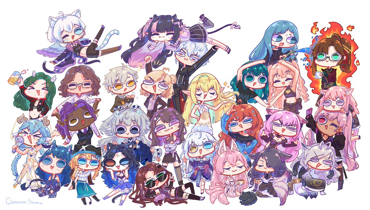 「Have you ever seen a derp family portrai」|Cinnamonパン | Vtral ★のイラスト