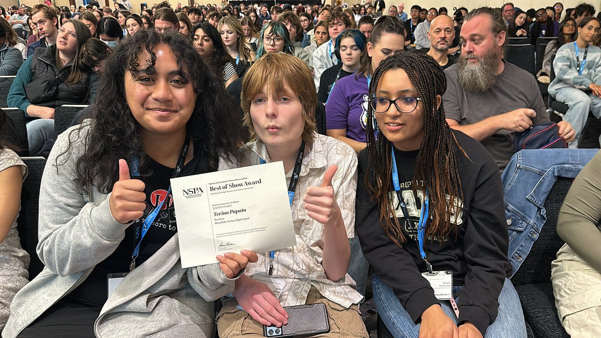 BEST OF SHOW: Editorial Leadership - Co-Editor-in-Chief Terina Papatu SEVENTH PLACE! <a href="/NSPA/">National Scholastic Press Association</a> <a href="/nhsjc/">JEA/NSPA NHSJC</a> <a href="/TerraceNation/">Mountlake Terrace HS</a> <a href="/MLTnews/">MLTnews</a>