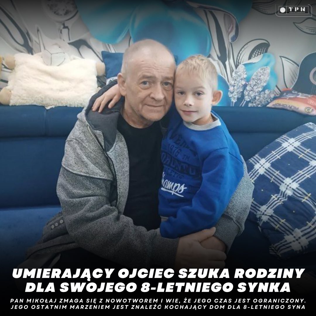 Pan Mikołaj z Siedlec zmaga się ze złośliwym nowotworem płuc. Świadomy tego, że nie zostało mu wiele życia, nie przestaje myśleć o przyszłości swojego 8-letniego syna. Jego ostatnim marzeniem jest znaleźć dla Emilka kochający dom. Mama chłopca zmarła w ubiegłym roku, a mężczyzna