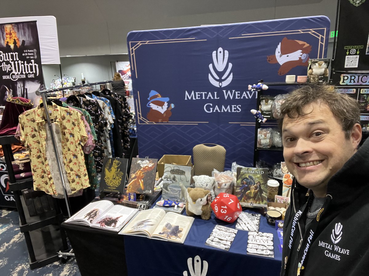 Super excited to be showing off at the new KublaCon Fall!
#KublaCon #ttrpg