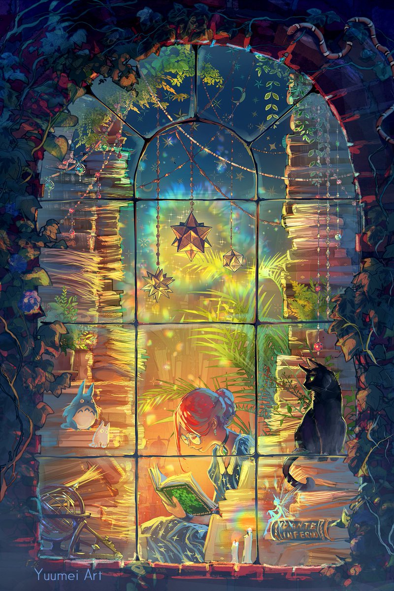 Yuumei_Art's tweet photo. The Great Escape

The days are getting chilly. The world is getting dystopian. Makes me want to curl up with a hot tea and good book and never come back https://t.co/jQQ4Ujyrtu