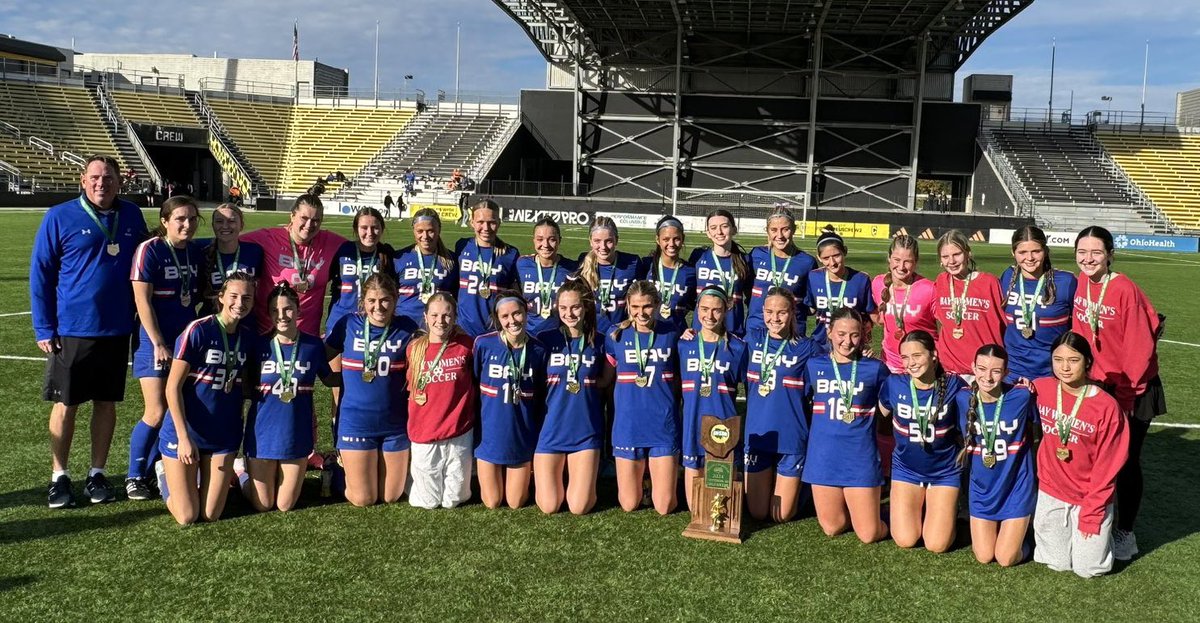 With an incredible last second goal, the Lady Rockets win 1-0 and capture <a href="/baygirlssoccer/">Bay High Girls Soccer</a> 4th State Title in program history!  They are also the 1st team in program history to go UNDEFEATED for the year.  What a season!  🚀⚽️

⭐️⭐️⭐️⭐️