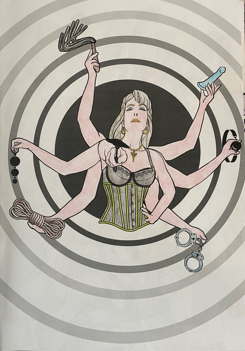 MsBlakes_slave's tweet photo. i coloured in another picture from the dominatrix colouring book. Next week will be the last and the book is completed 😴 

@LHD_art

#DominaPartiesAustralia #DominaParties https://t.co/7DKd30htC2