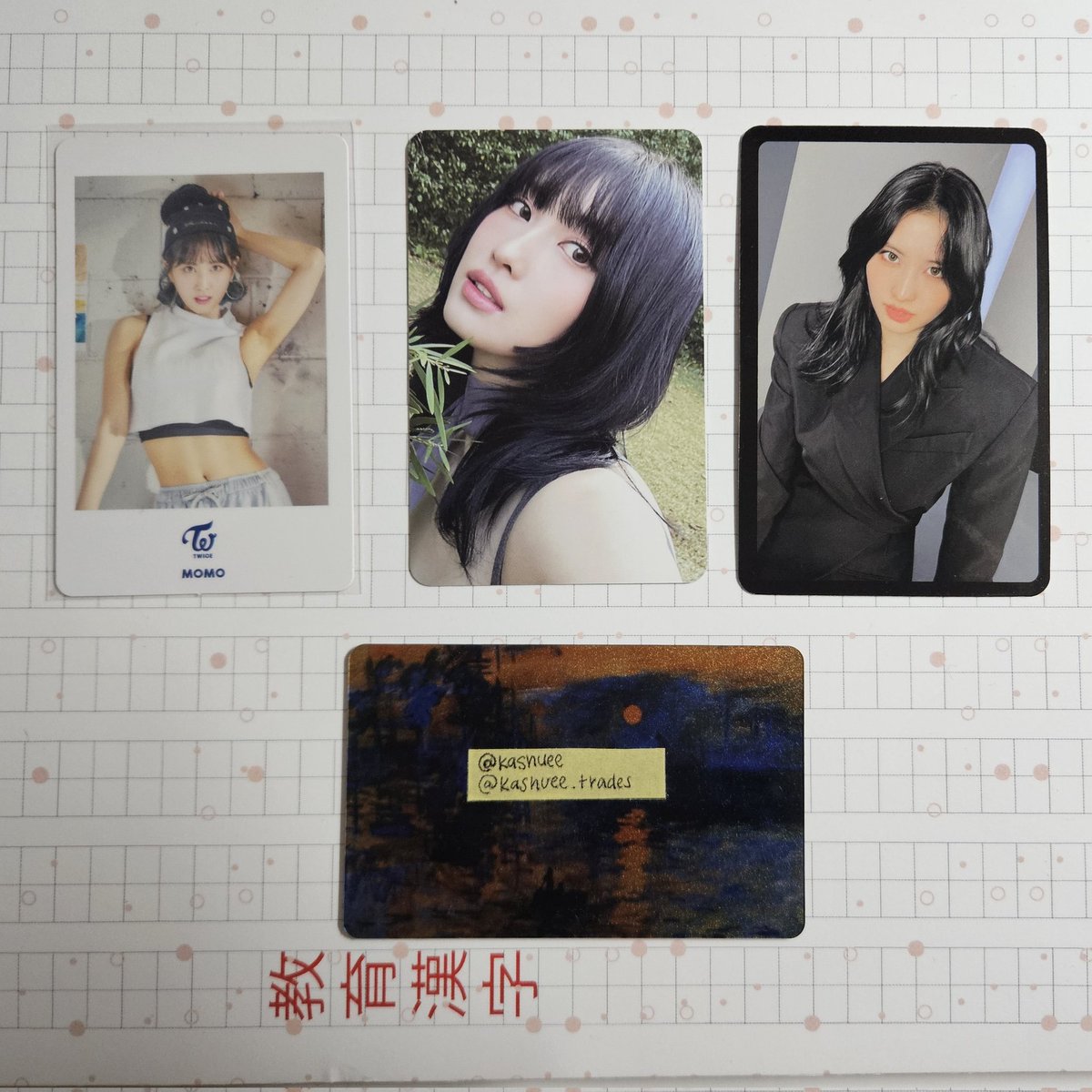 🩷 Follow/RT
🩷 Reply with a photo of #Momo and these tags 
#HappyMomoDay #MOMOInMyPocket #트와이스산_복숭아_당도최고
🩷 US/WW stamped mail
🩷 1 winner
🩷 results within a few days

Twiceland Japanese polaroid photocard, With You-th photocard, RTB POB