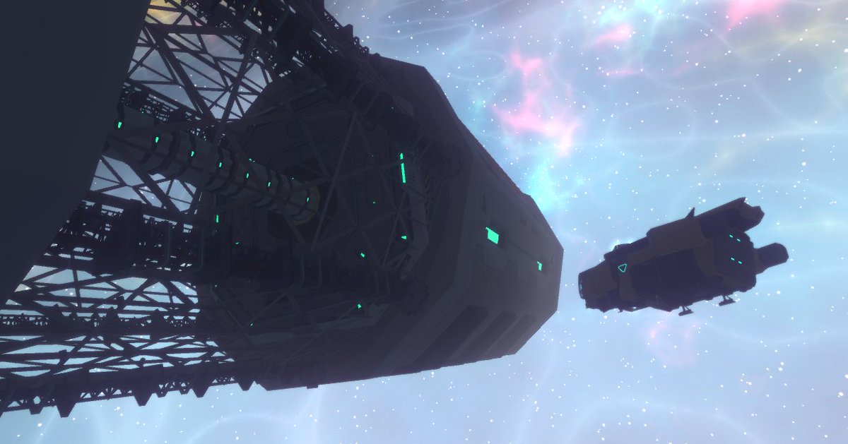 Cracking on with the transport wreck for Time Scavengers - I think I've almost got the main structure done apart from the cockpit up front and some detailing 

Next big task is setting up the triggers and logic inside

#IndieGameDev #indiegame #gamedev #screenshotsaturday