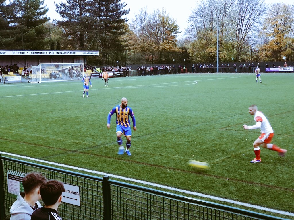 Haunted_Ape's tweet photo. 📆 09/11/2024
🕒 15:00
🏟 Winklebury Stadium
🏆 Southern League Premier
👥 805
⚽️ @Basingstoke_FC 🆚 @PooleTownFC
🎟 £12.50
🥅 1-3
The hosts defence slept as Poole stormed to a 3 goal 1st half lead. Plenty of home pressure 2nd half brought chances but only 1 goal.
#Groundhopping https://t.co/MvX3u5K3GN