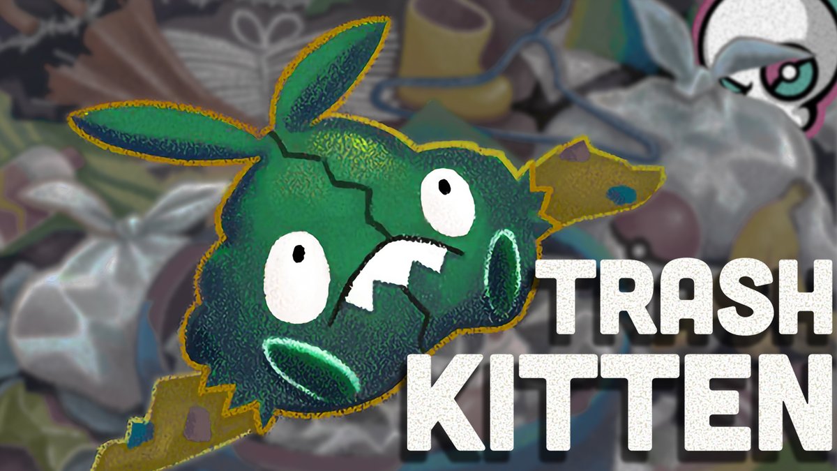 Alright, I'm FINALLY Talking about it after much demand... WTF is up with Trubbish being a cat? youtu.be/eQFO1nMFxIA