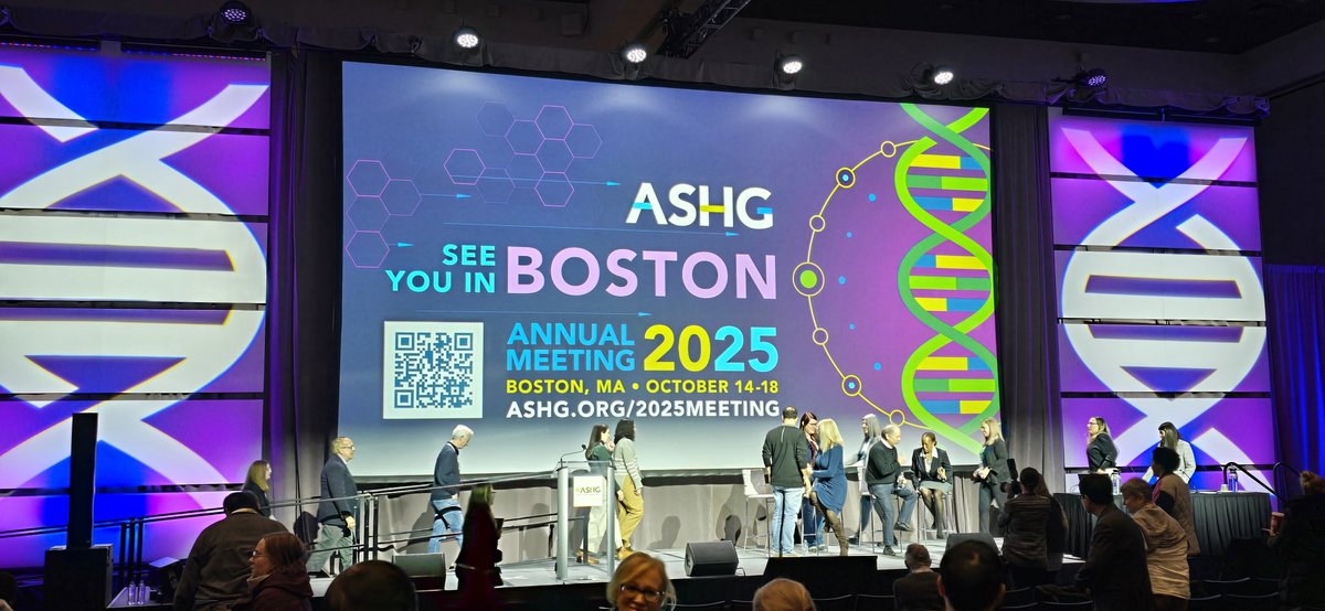 ninadoak's tweet image. And it's a wrap. See you next year in Boston!
It was a uniquely rewarding experience for me this year. Rolling off as the Chair of the Digital Learning Committee at the end of this year is very bittersweet.
Hope to be back in some capacity in near future.
#ASHG24 #ASHG25
