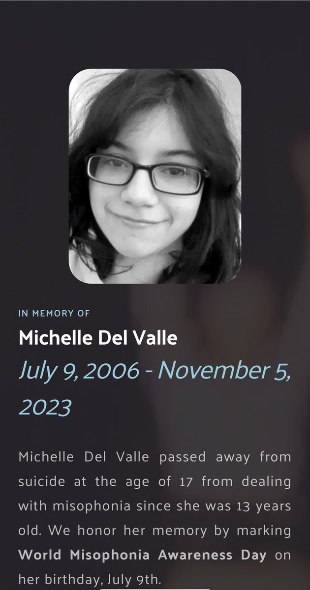 TinnitusRxNinja's tweet image. 🌍 𝐇𝐨𝐧𝐨𝐫𝐢𝐧𝐠 𝐖𝐨𝐫𝐥𝐝 𝐌𝐢𝐬𝐨𝐩𝐡𝐨𝐧𝐢𝐚 𝐀𝐰𝐚𝐫𝐞𝐧𝐞𝐬𝐬 𝐃𝐚𝐲 – 𝐉𝐮𝐥𝐲 𝟗𝐭𝐡 🌏

Today, I join #soQuiet Misophonia Advocacy and all the other #misophonia organizations around the world in declaring July 9th as World #MisophoniaAwarenessDay.