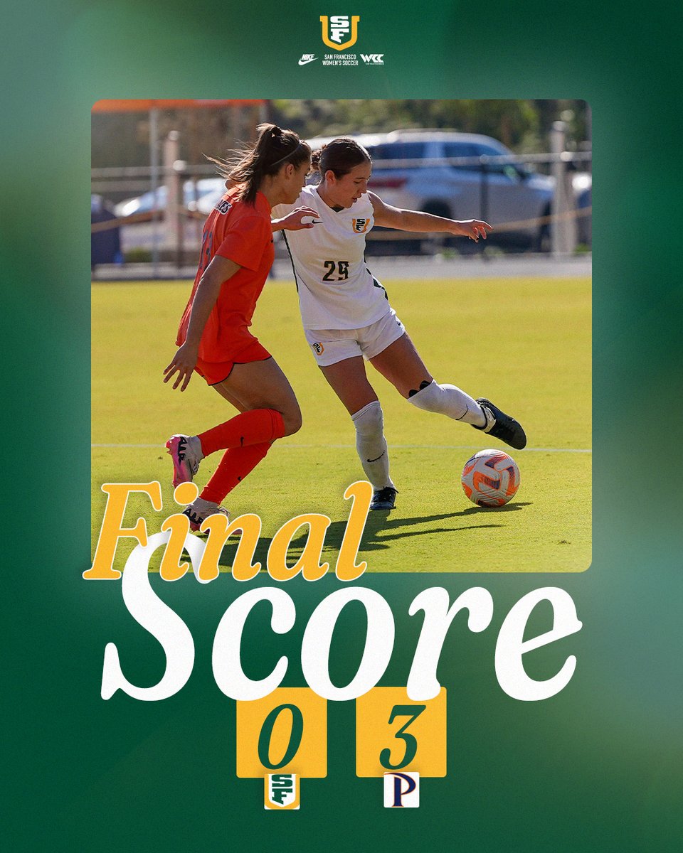 Final from Malibu.

Thank you Dons fans for following along all season!

#USFDons | #WCCsports