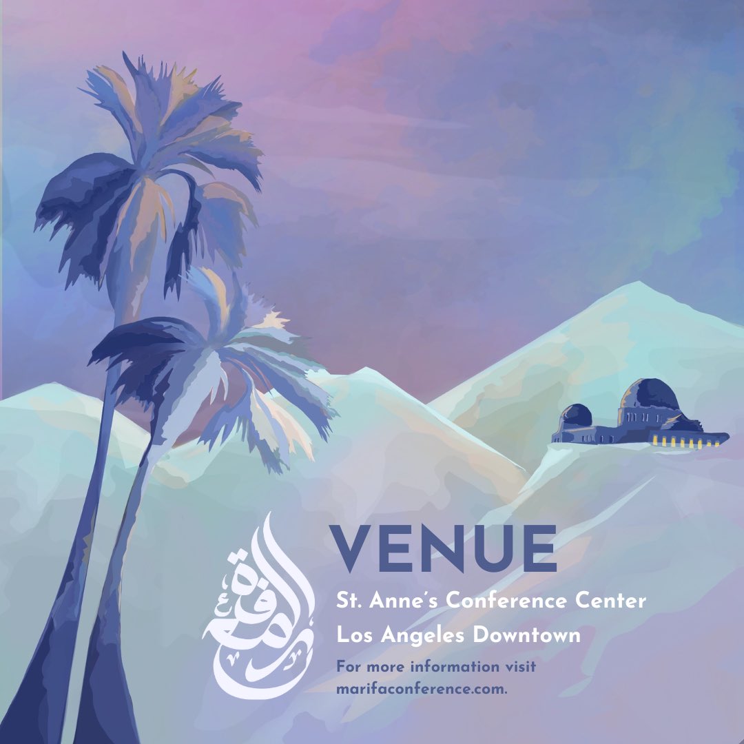 MarifaPrograms's tweet image. Announcing this year's venue: St. Anne’s Conference and Event Center! Located in the heart of Los Angeles right between Downtown and West LA, and a short drive from this year’s hotel in Downtown.

Remember to register for the conference ASAP as spots are quickly filling up! 🤲📍