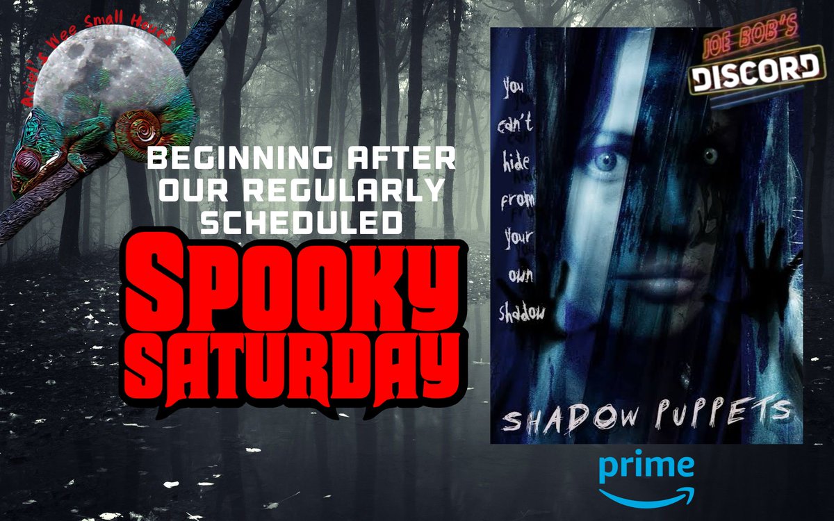 I hope everyone can join us in welcoming back Spooky Saturday tonight as we watch Blood and Black Lace followed by Shadow Puppets! Beginning at 9pmET on the Joe Bob Briggs discord! discord.gg/3jqMvnc2Q2 #horror #MutantFam
