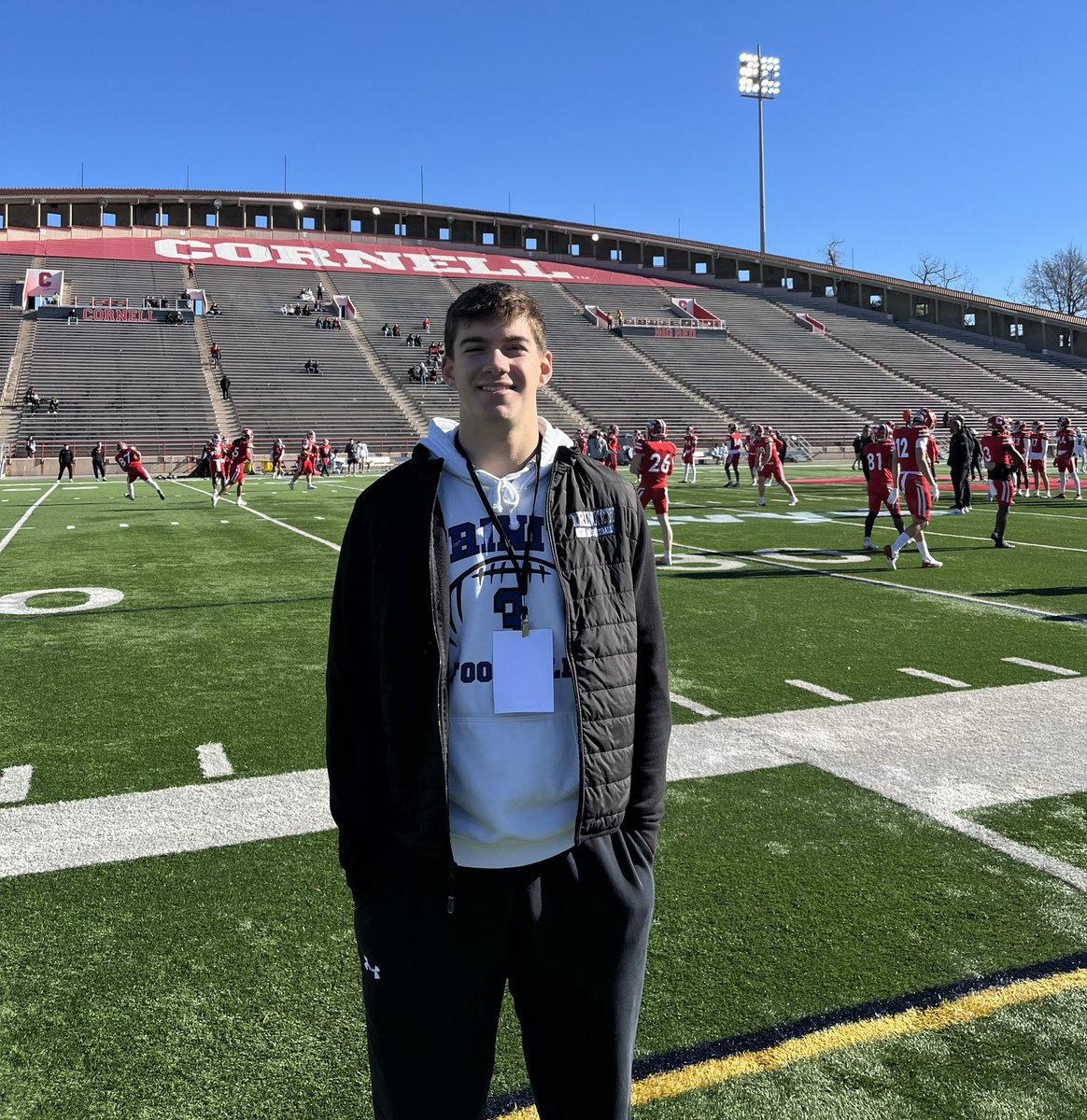 Anthony Giorgi (@anth_giorgi) on Twitter photo Thank you <a href="/BigRed_Football/">Cornell Football</a> and <a href="/Coach_Hatcher20/">Mike Hatcher</a> for having me out for a game day visit!
<a href="/DKnause5/">Coach Knause</a> <a href="/FootballHillers/">Trinity Hillers Varsity Football</a> Thank you <a href="/BigRed_Football/">Cornell Football</a> and <a href="/Coach_Hatcher20/">Mike Hatcher</a> for having me out for a game day visit!
<a href="/DKnause5/">Coach Knause</a> <a href="/FootballHillers/">Trinity Hillers Varsity Football</a>