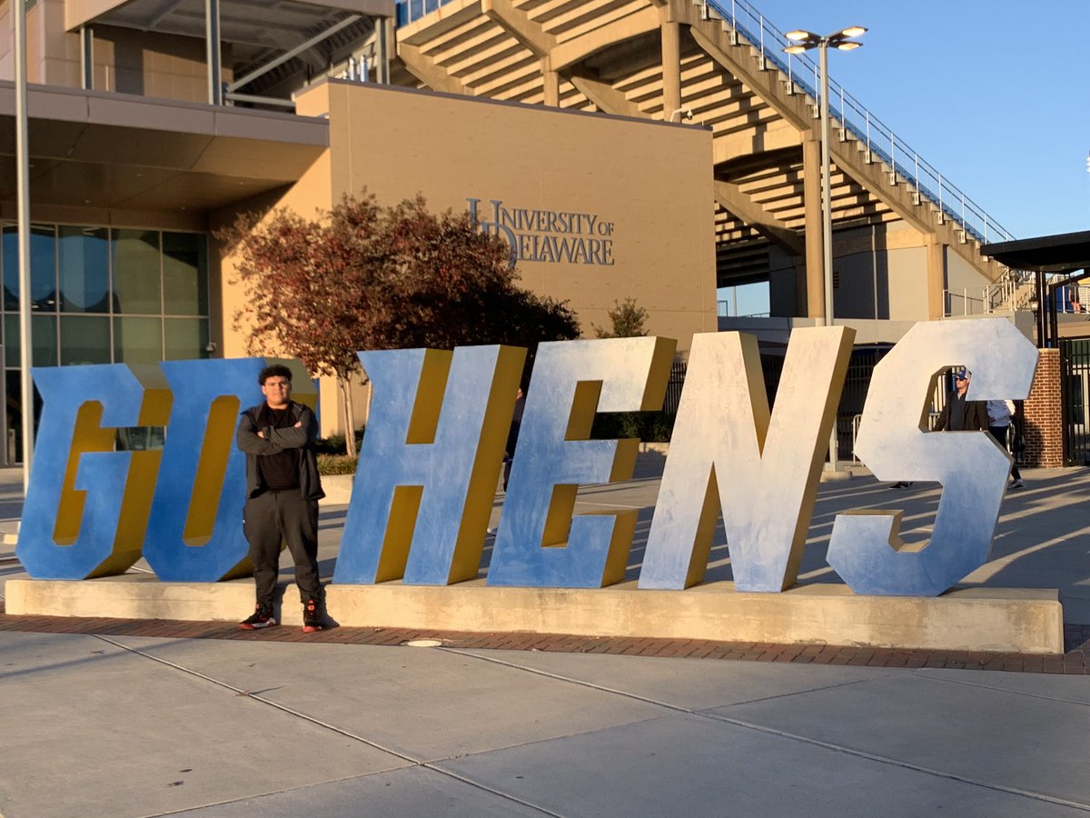 Bryan Urrutia Romero (@bryanurrutia72) on Twitter photo Thank you Delaware to inviting me to your game! It was a great experience and fun game! #GoDelaware #GreatGame #WinningGame <a href="/Delaware_FB/">Delaware Football</a> Thank you Delaware to inviting me to your game! It was a great experience and fun game! #GoDelaware #GreatGame #WinningGame <a href="/Delaware_FB/">Delaware Football</a>