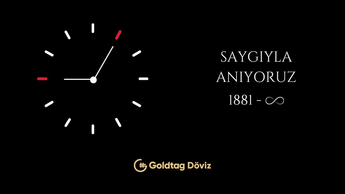 10 Kasım’da, Ulu Önder Mustafa Kemal Atatürk’ü sevgi, saygı ve minnetle anıyoruz. Bize bıraktığı mirası yaşatmak, onun aziz hatırasına layık olabilmek için ilkelerinden ilham alarak yolumuza devam ediyoruz. 🇹🇷

"En büyük eserim, Türkiye Cumhuriyeti’dir."