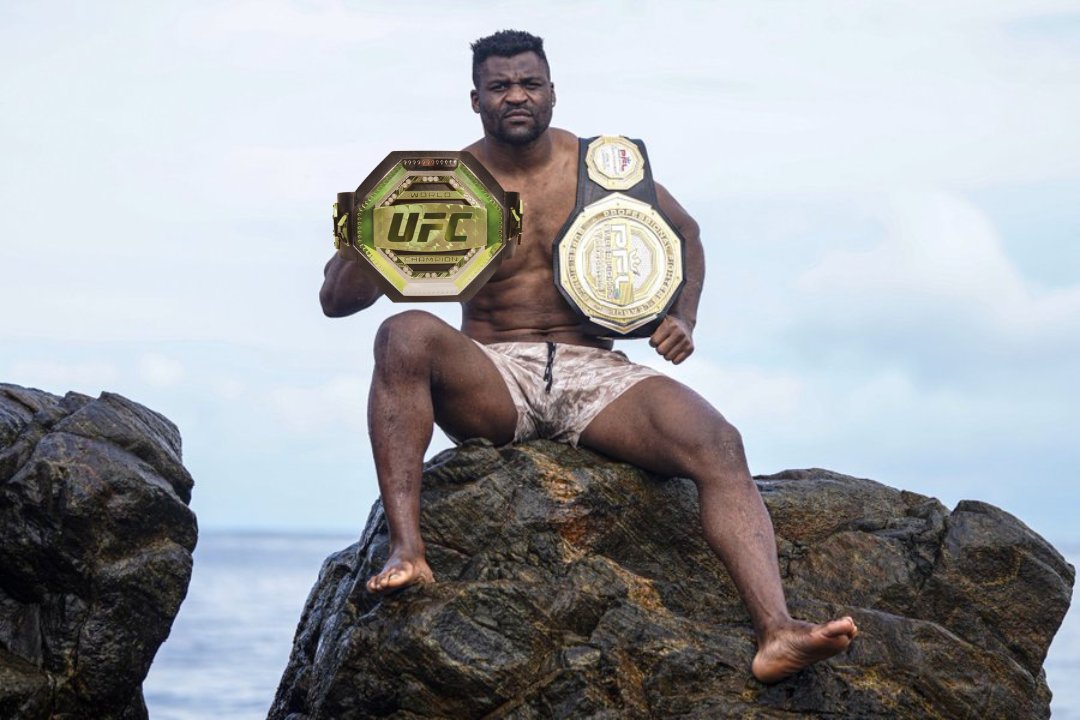 TRAM_Xcellence's tweet photo. @francis_ngannou Fixed it for you!
The Lineal UFC HW Champ as long as u r active!
#Xcellence #Cameroon #AFRICAN Power 👊💪 https://t.co/YXuym90jEH