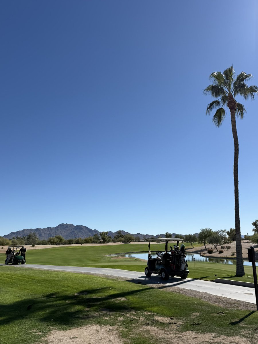 Fun round of Golf with our members yesterday at Lone Tree Golf Club in Arizona 
🏜️🏌️