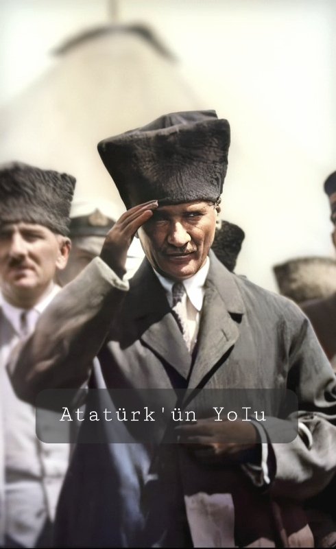 Yolunda Olmaktan Onur ve Gurur Duyuyoruz Gazi Mustafa Kemal Atatürk 🖤♾🇹🇷 

#10Kasım #BırakmayızSeni