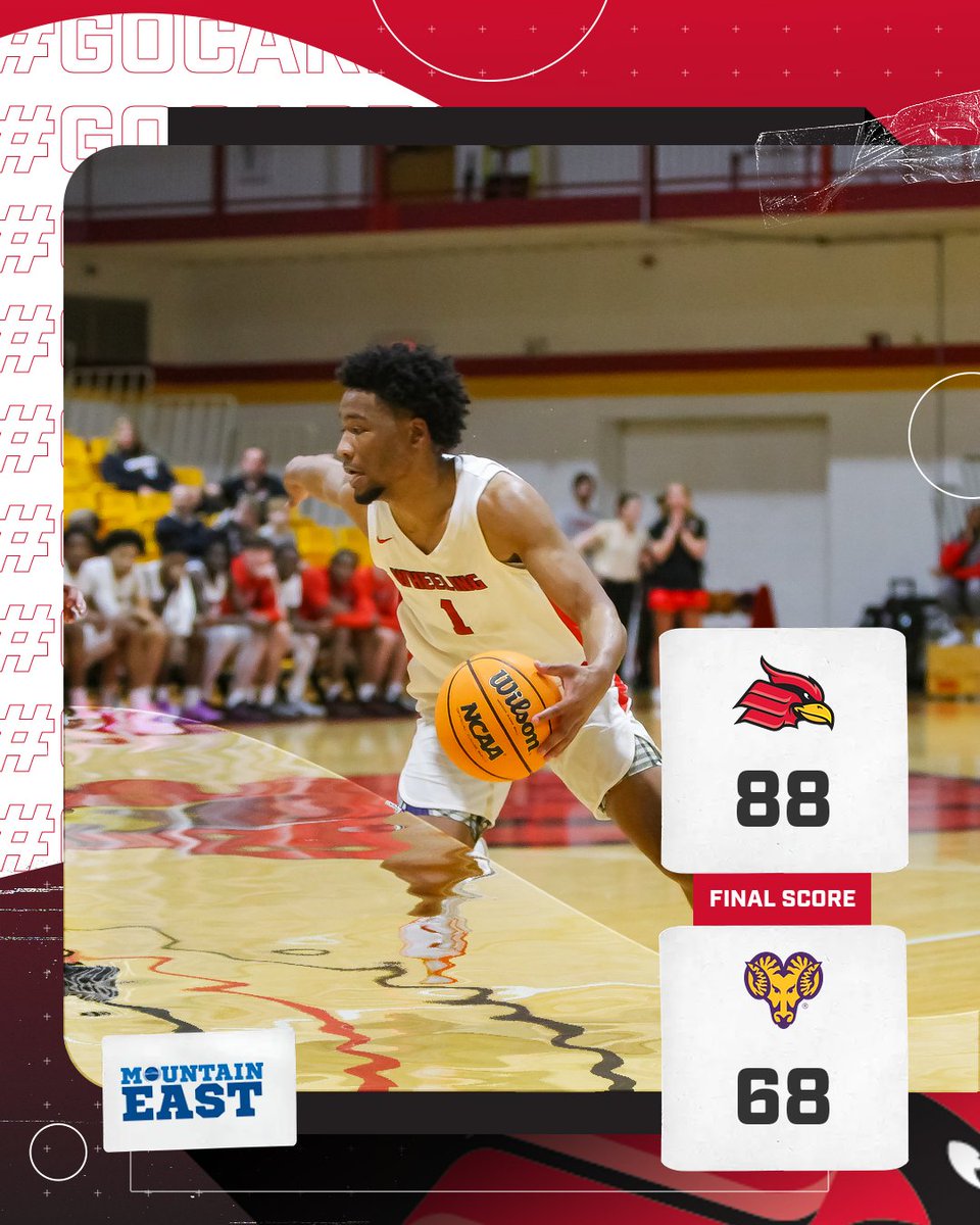 WUCardinals's tweet photo. That's a wrap on the weekend as @WU_MBB splits the weekend with an 88-68 win over West Chester! Sean Ealy puts up 25 points in the winning effort while Tee Harris adds 12 rebounds to wrap up the day #GoCardsi https://t.co/dfJu9ErYkq