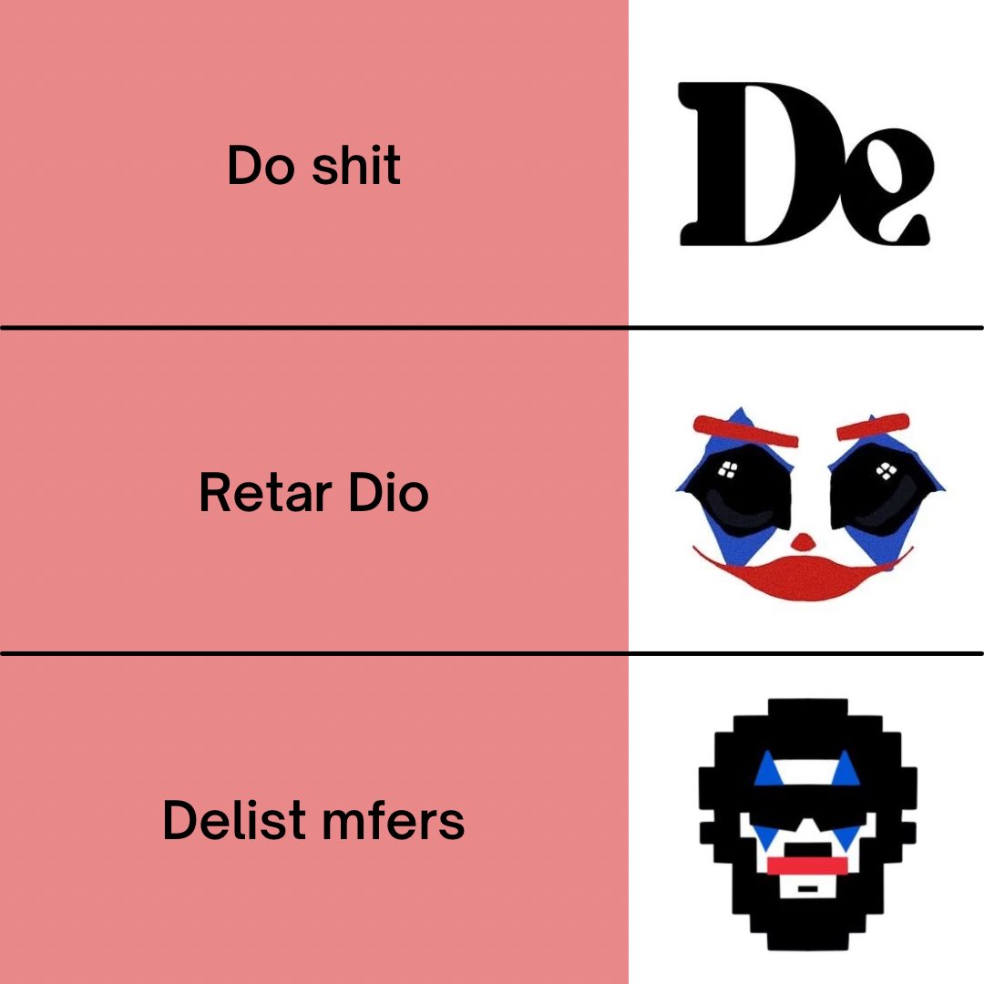 jenfer1585's tweet photo. Don’t be gay, delist your #detardios now! 

🤡🤡🤡 https://t.co/0UYus0SXHo
