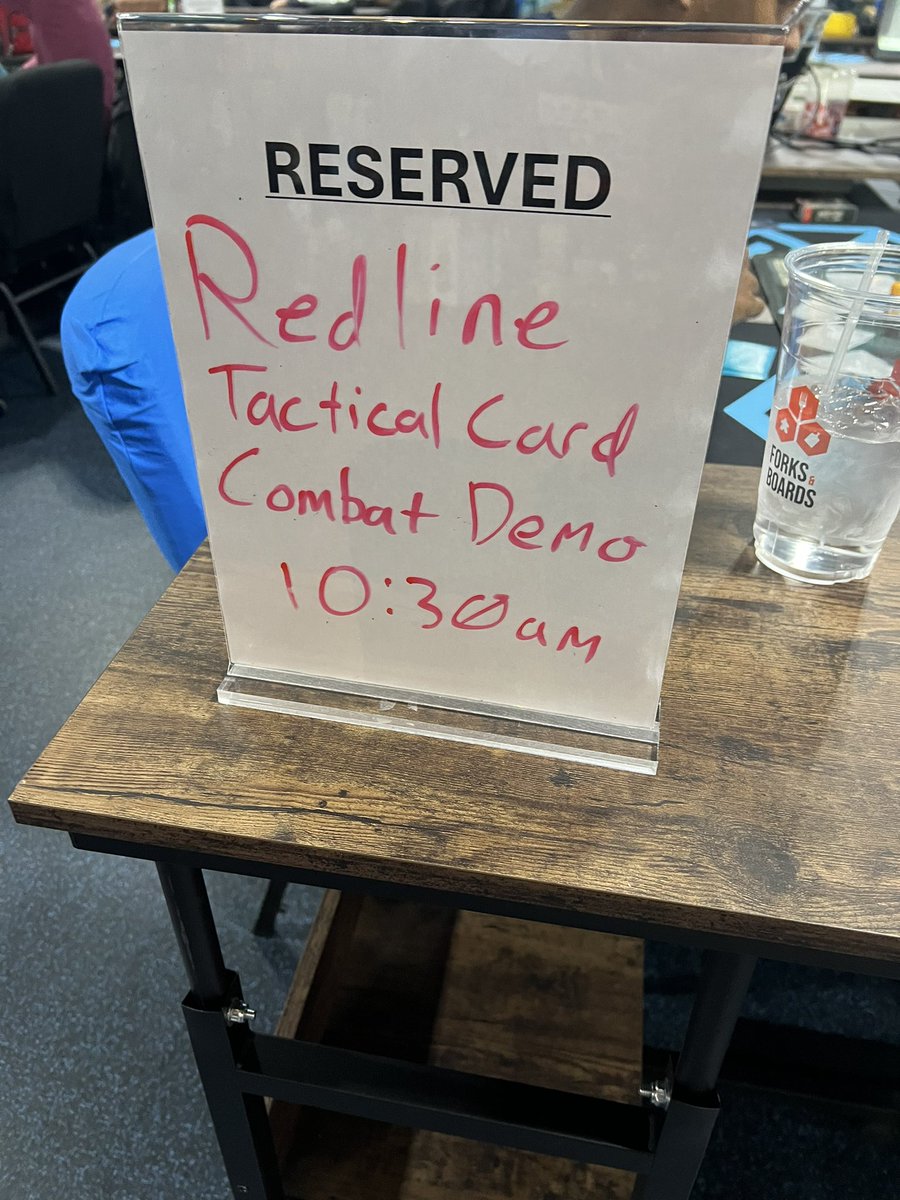 StudiosThrow's tweet image. REDLINE demo today over at @gamersguild 🤓