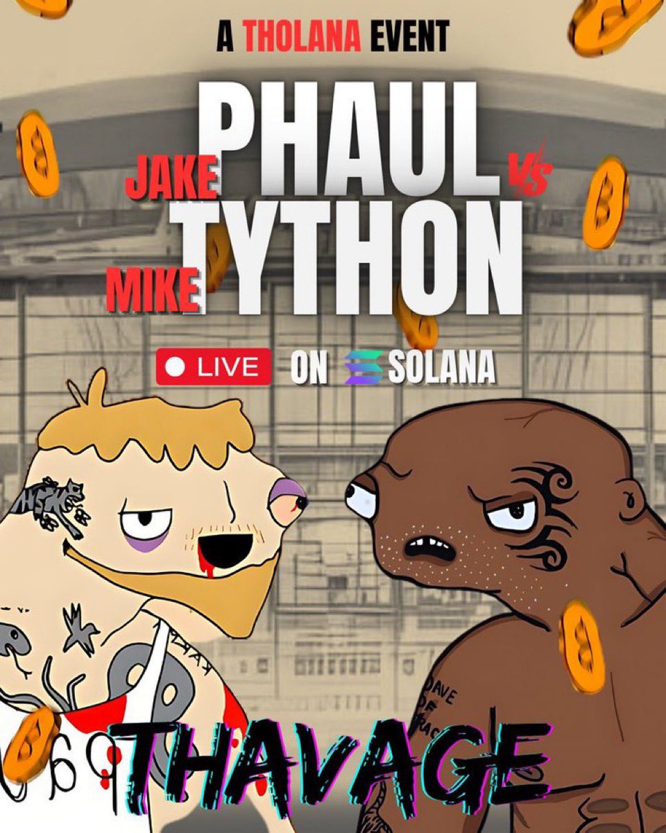 UmutJR14's tweet photo. @3orovik Put your money on the biggest fight of the millennium. Mike Tyson is going to punch the punk ass kid Jake Paul to the moon.
Secure a bag of #thavage and enjoy the fight
Ca: BMWUxm3JJrYn73rxYyfuAsmZZwpG7tGiDr5Qs2VYtGzZ https://t.co/vNh4l8A1kS