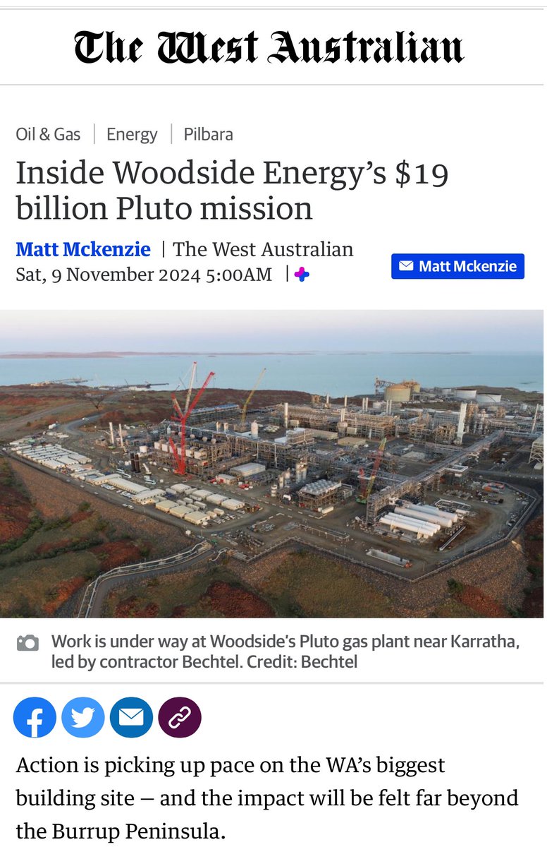 .@rogercookmla  and <a href="/walabor/">WA Labor</a> 
allowing Woodside to trash WAs World Heritage Nominated Murujuga, one of the world’s most important places, with spectacular artworks 5X older than the pyramids.

.<a href="/AustralianLabor/">Australian Labor</a> give Woodside the gas FOR FREE.

$0 royalties to Australia or WA.