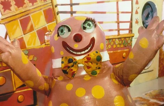 I don't think you know who you're dealing with here, I'm not some cuddly little old character! I'm Mr Blobby! I'm old Mr Blobby, real Mr Blobby proper! You don't mess with me!