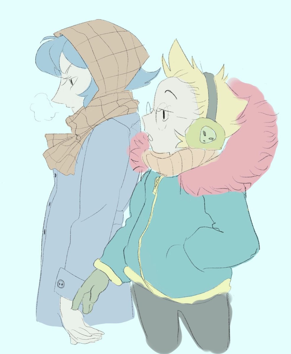 У меня последний год обучения, надо писать диплом, а рисовать времени всё меньше... но я всё ещё люблю все мои пейринги